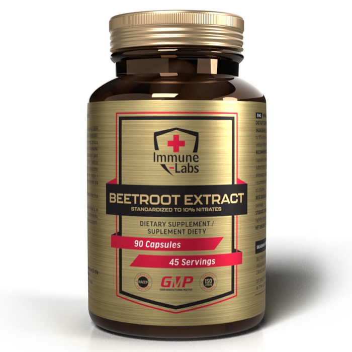 Immune Labs Beetroot Extract 450mg 10% - 90 Caps