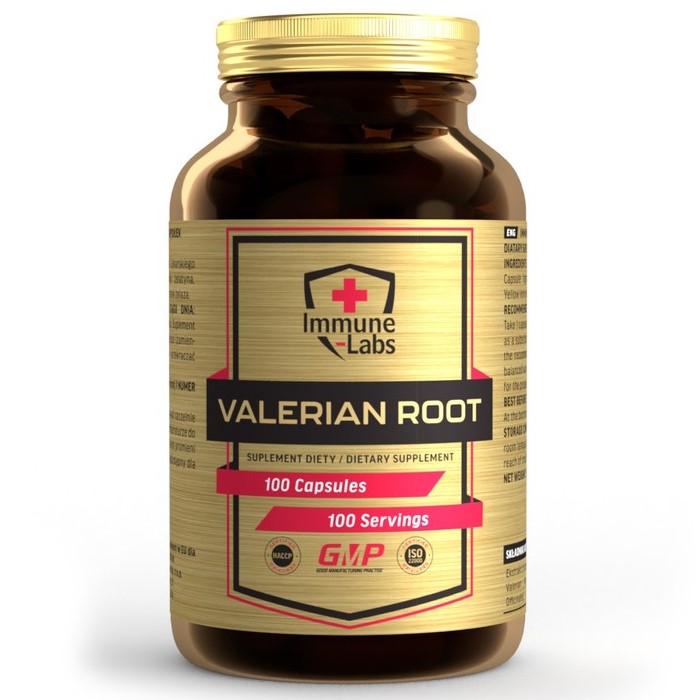 Immune Labs Valerian 450mg - 100 Caps