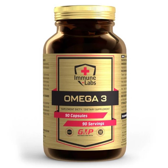 omega-3, capsules, dietary-supplement, pharmaceutical-bottle, immune-labs