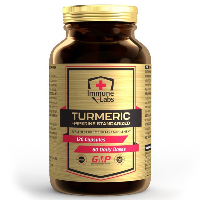 Immune Labs Turmeric + Piperine - 120 Caps
