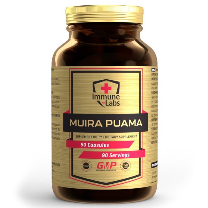 Immune Labs Muira Puama 400mg - 90 Caps