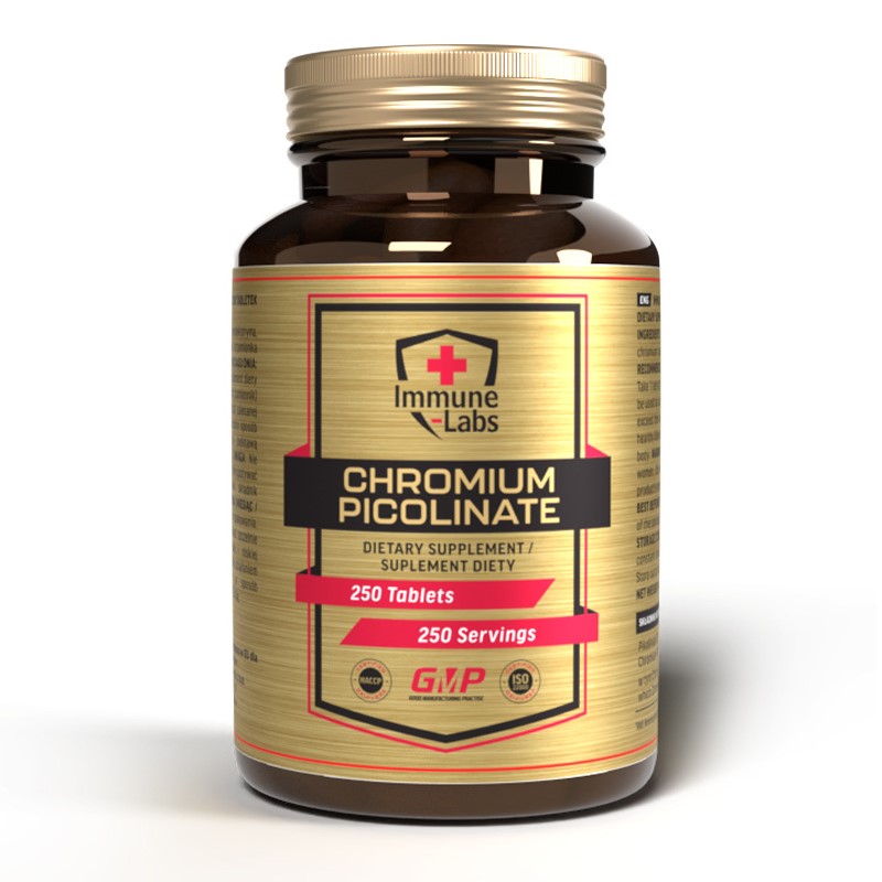 Immune Labs Chromium Picolinate - 250 Tabs