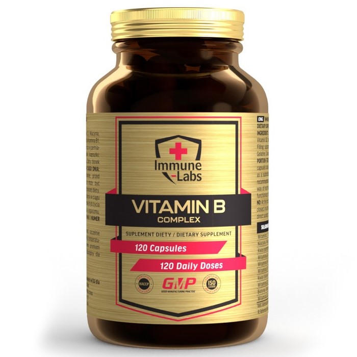 Immune Labs Vitamin B Complex - 120 Caps