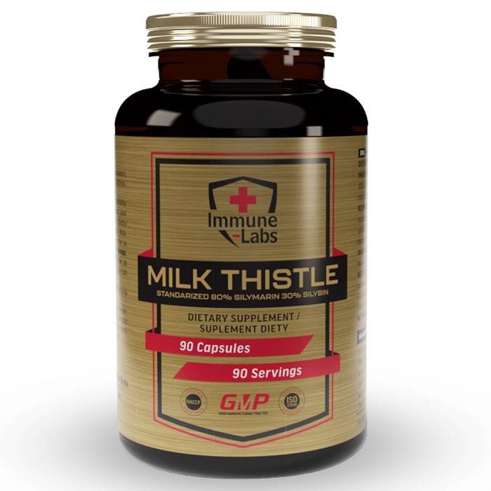 Immune Labs Milk Thistle 400mg - 90 Caps