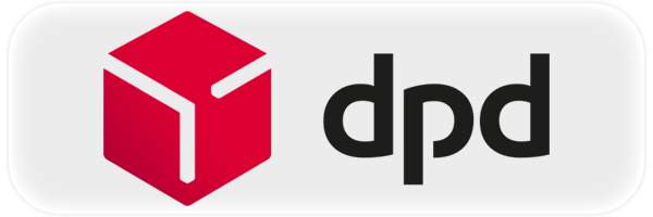 cube, red, 3D, logo, dpd